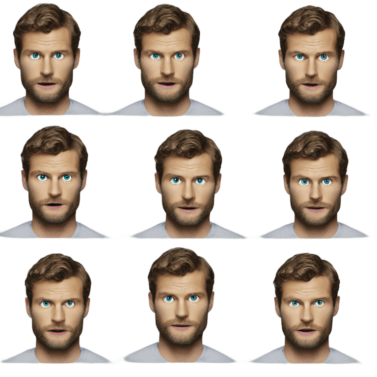 Photo Realistic Jamie Dornan as Mr Grey emoji