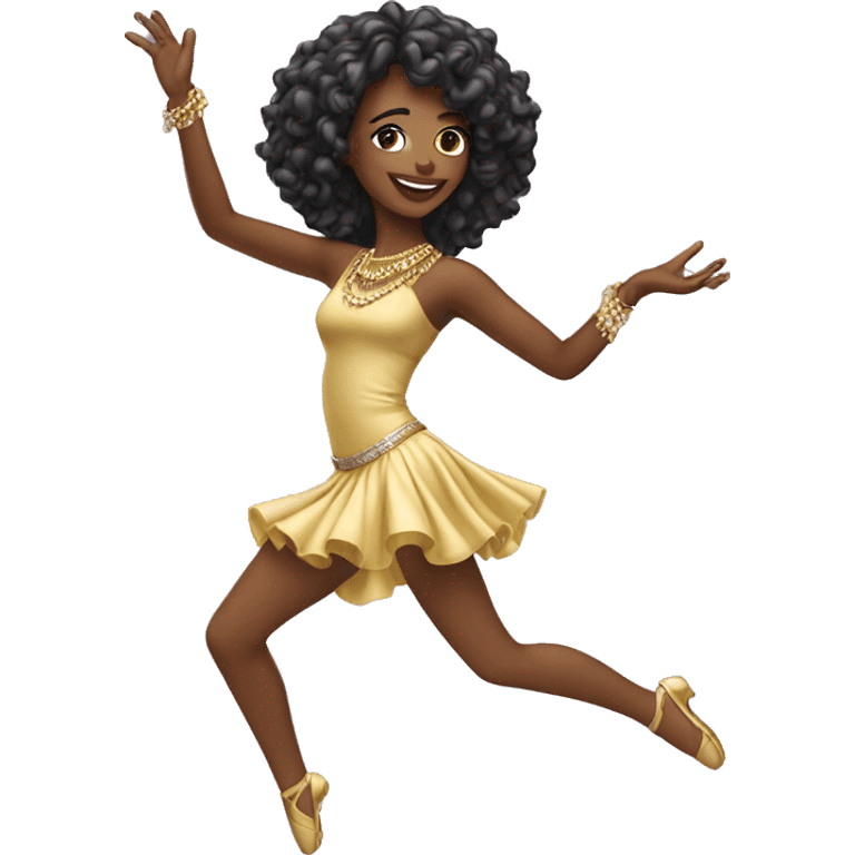 Dancing girl with Jwellary  emoji