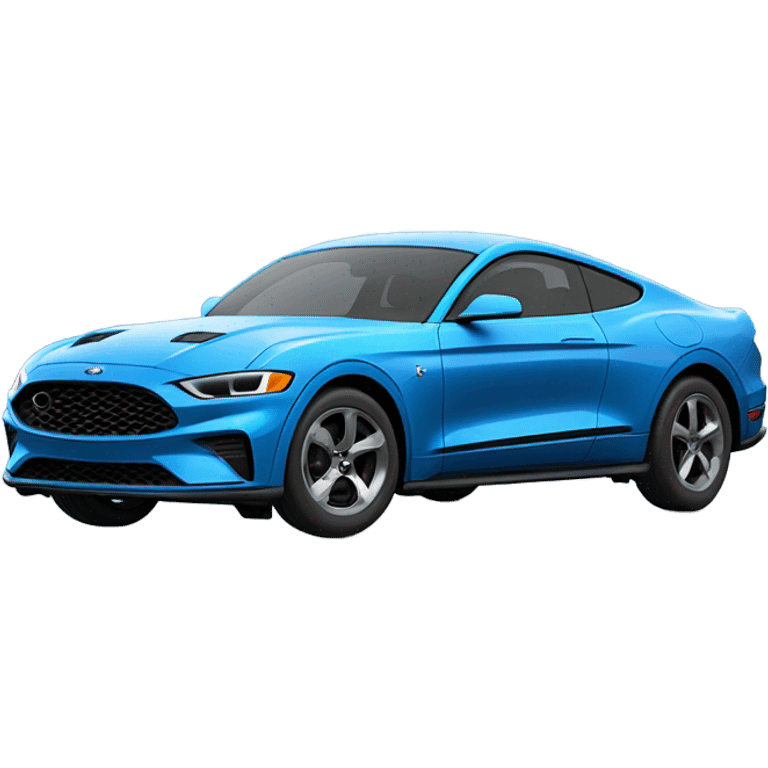 blue mustang mach-e emoji