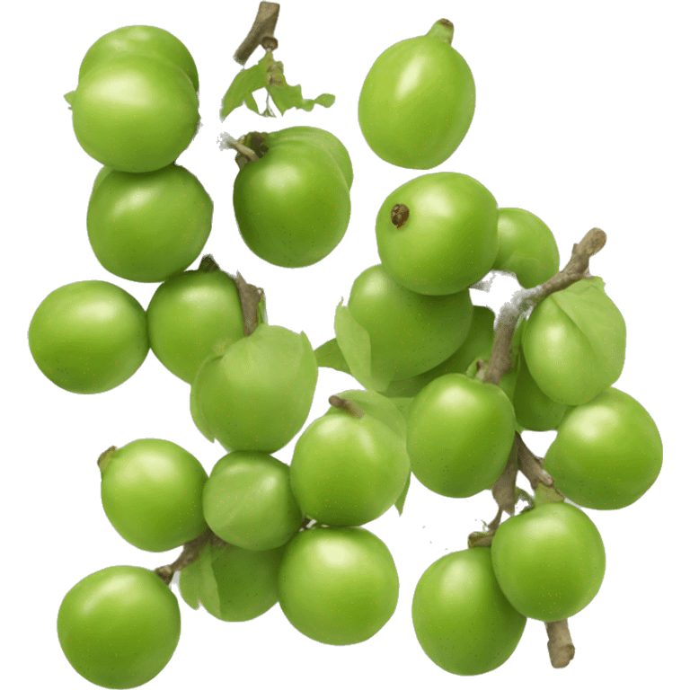 Greengage emoji