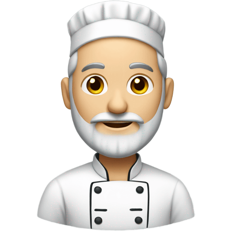 Chef rolling sushi add a gray beard emoji