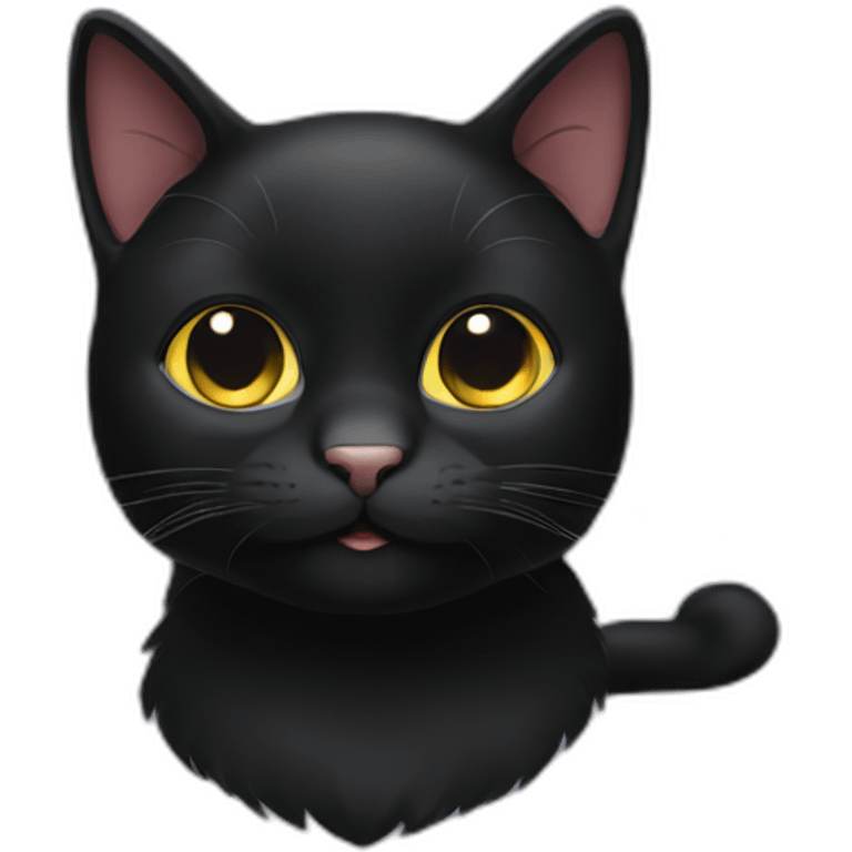 black cat emoji