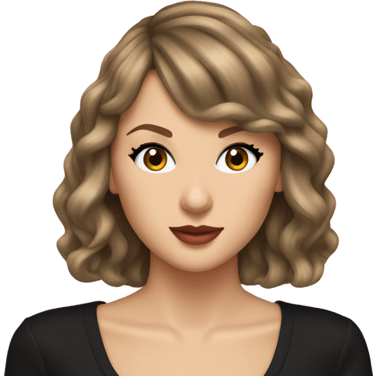 brunette taylor swift emoji