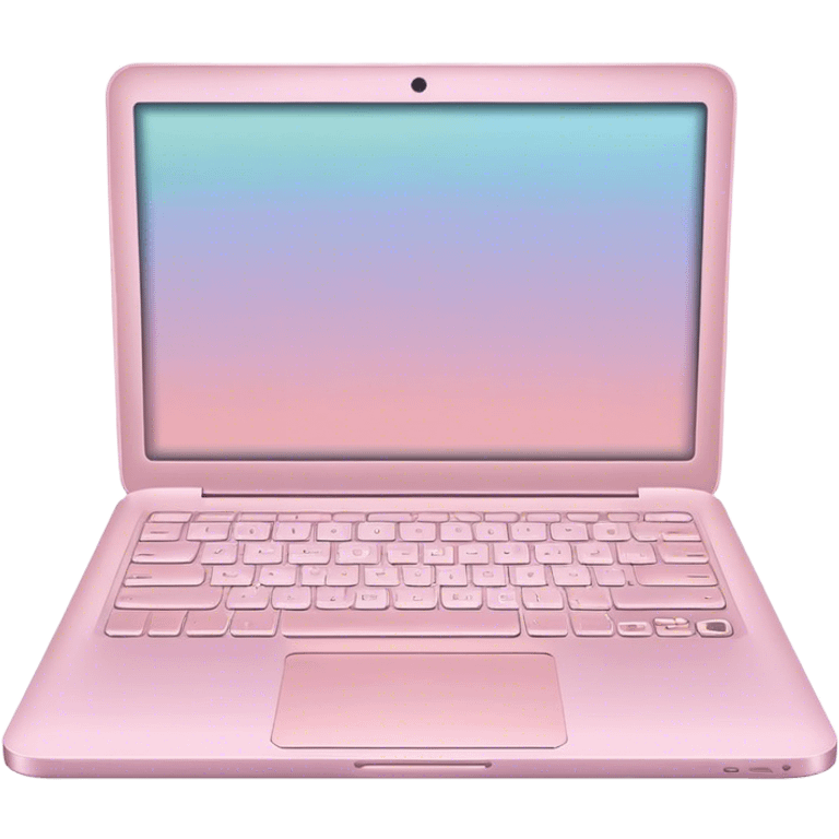 pastel laptop emoji