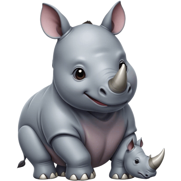 Pocket rhino emoji