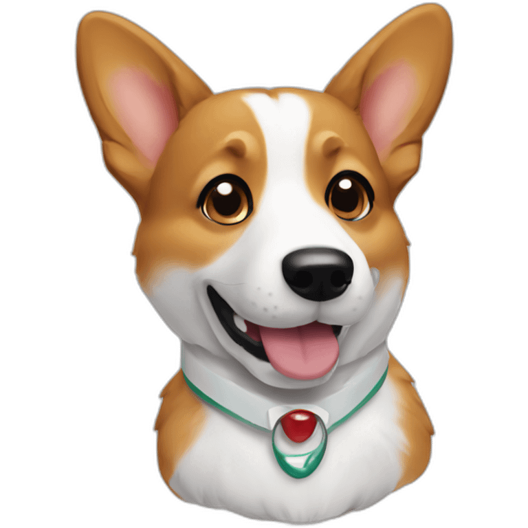 pharmacist corgi emoji