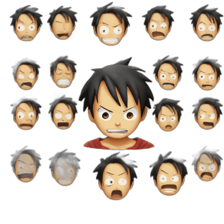 Luffy say yo emoji