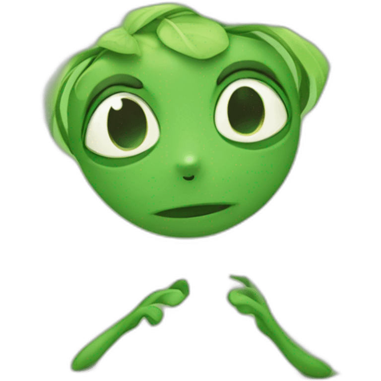 Ranita verde emoji