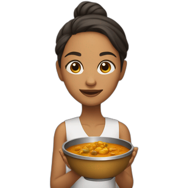 Curry girl emoji