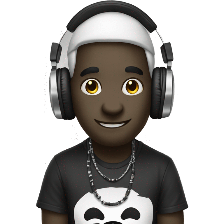 DJ Panda emoji