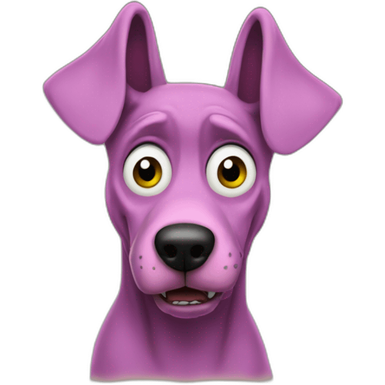 courage the cowardly dog emoji