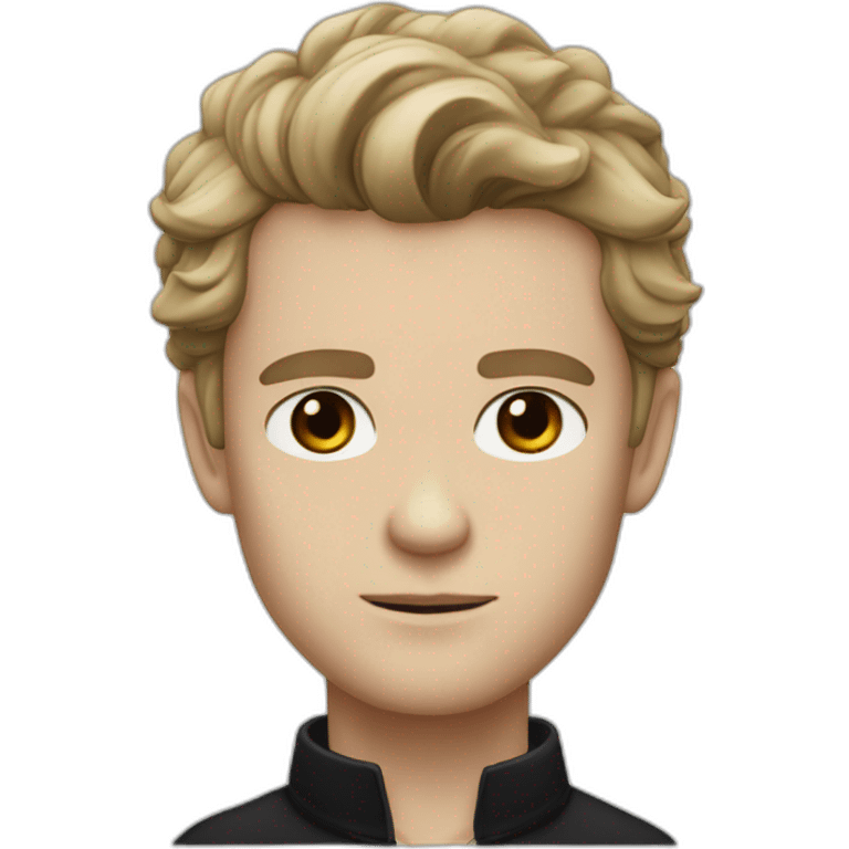 Klaus mikaelson realistic detailed emoji