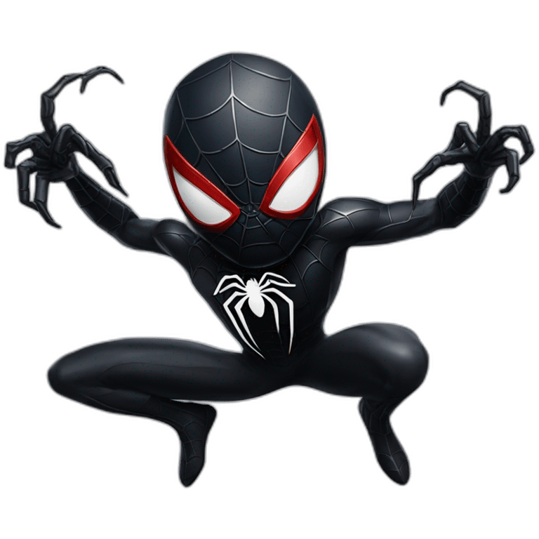 Symbiote spider-man emoji