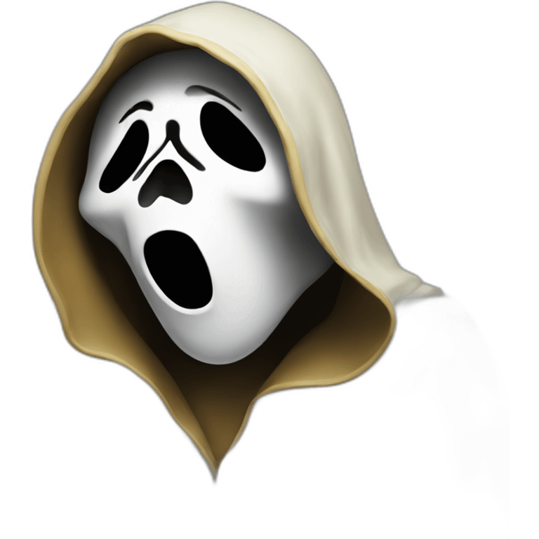 ghostface scream emoji