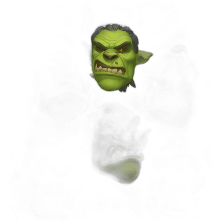 Orc(world of warcraft) Zug zug emoji