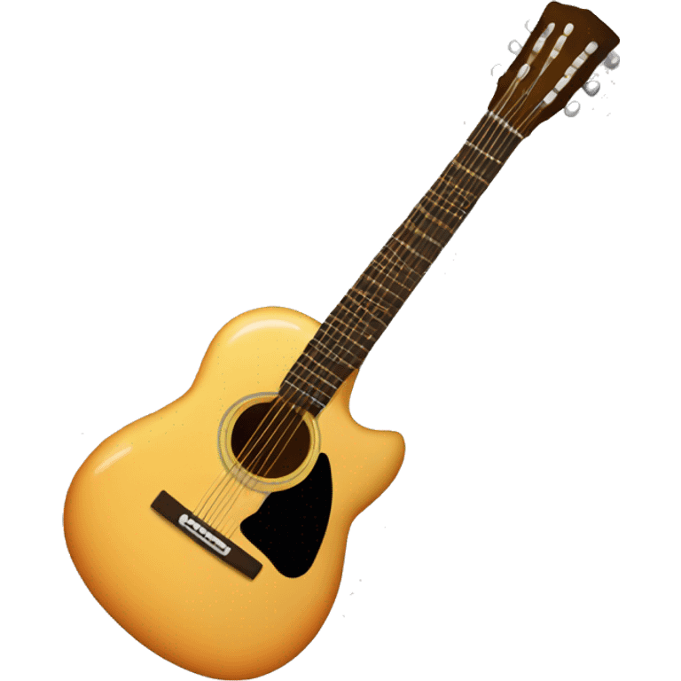 guitarra con pelos emoji