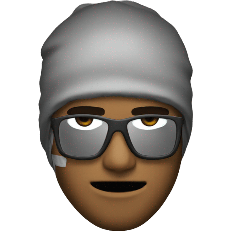 ski mask emoji