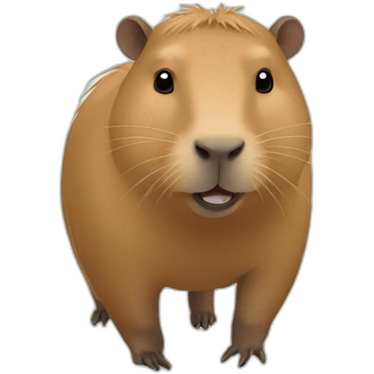 Un capybara emoji