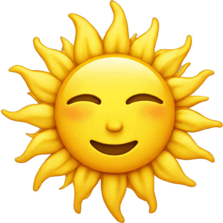 Sun  emoji