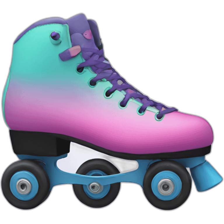 Them rollerskates emoji