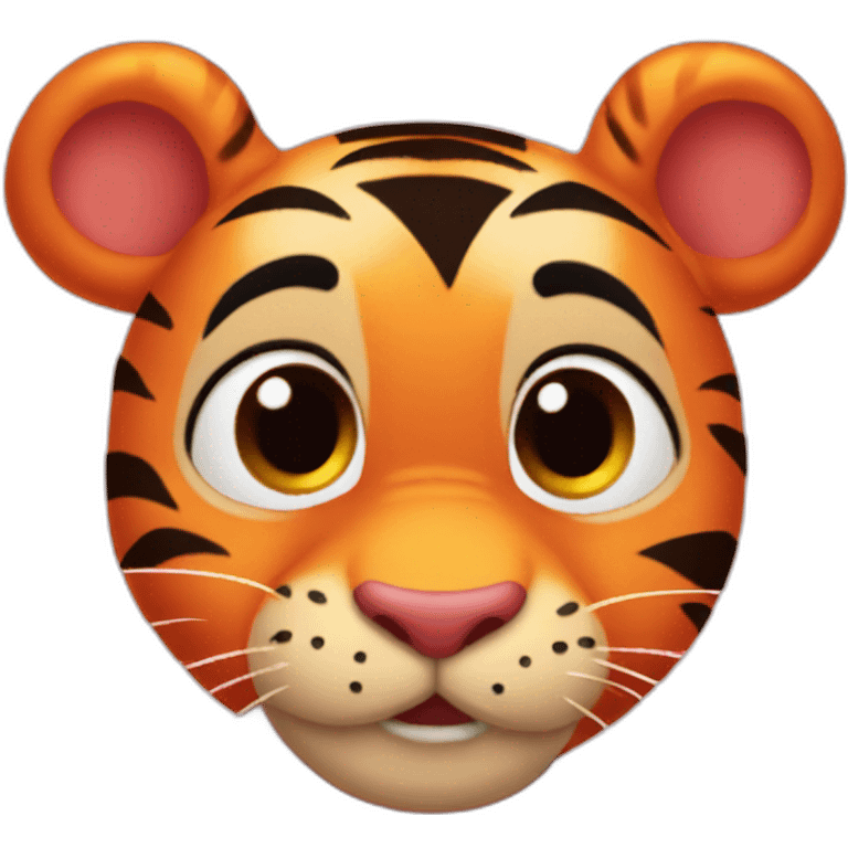 Tigger in love emoji