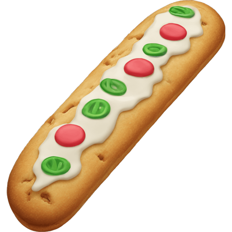 subway foot long cookie emoji