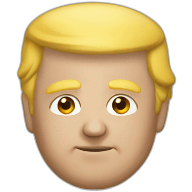 Trump lunette emoji