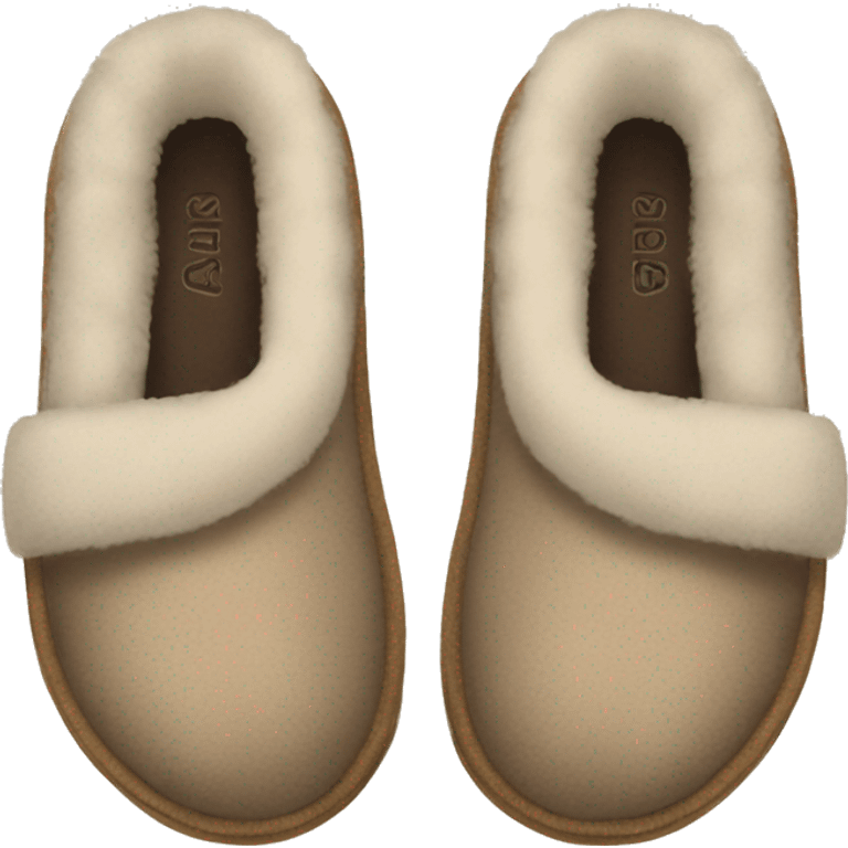 UGG slippers  emoji