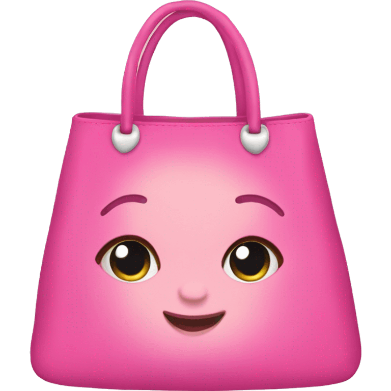 Pink girly Shppping bag  emoji