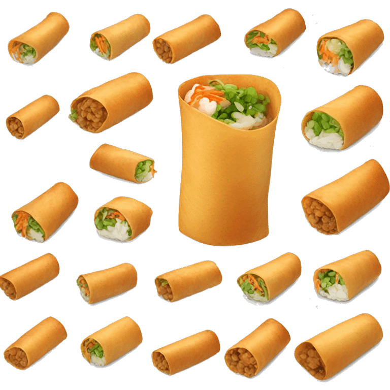 Spring roll  emoji