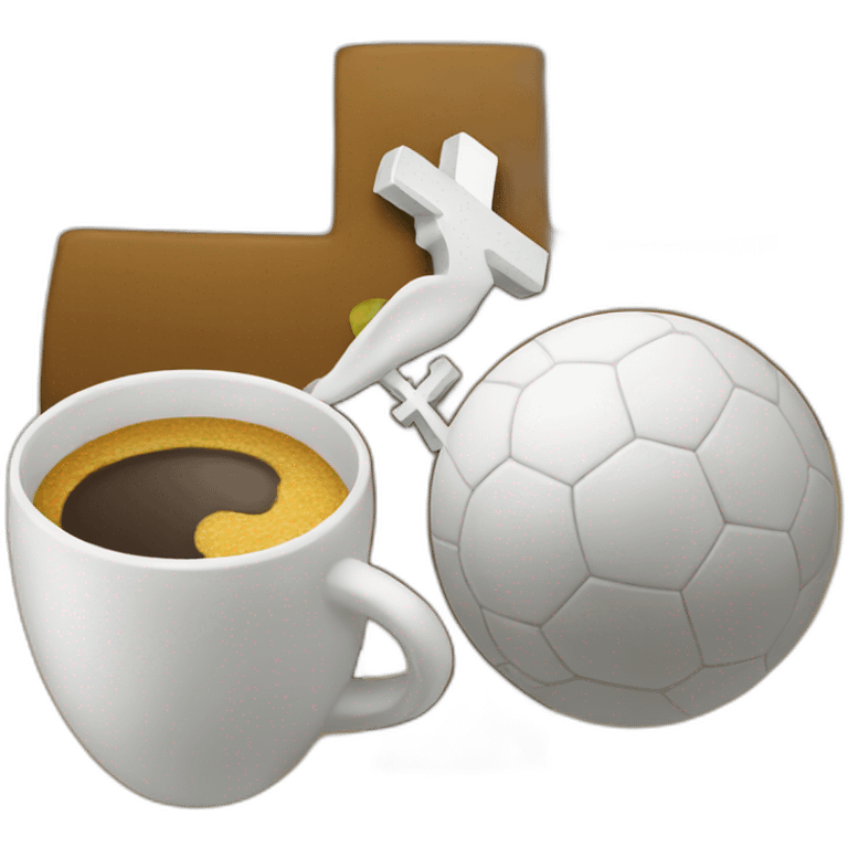 copa with a cross emoji