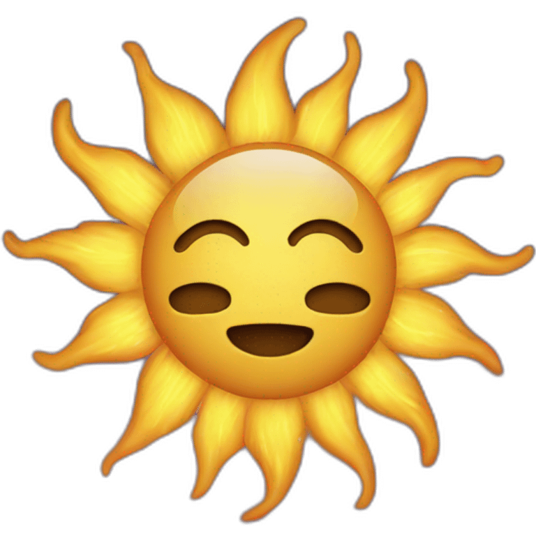 sun in the galaxy emoji