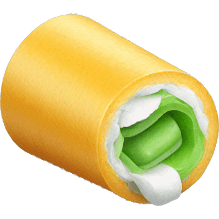 chewing gum on a roll emoji