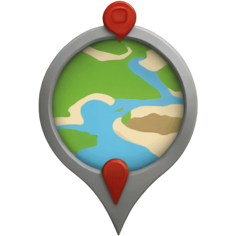 map pin emoji