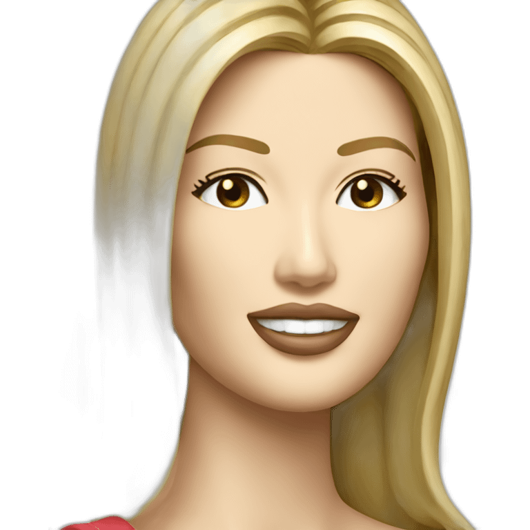 Titillating ivanka trump tall figurine emoji