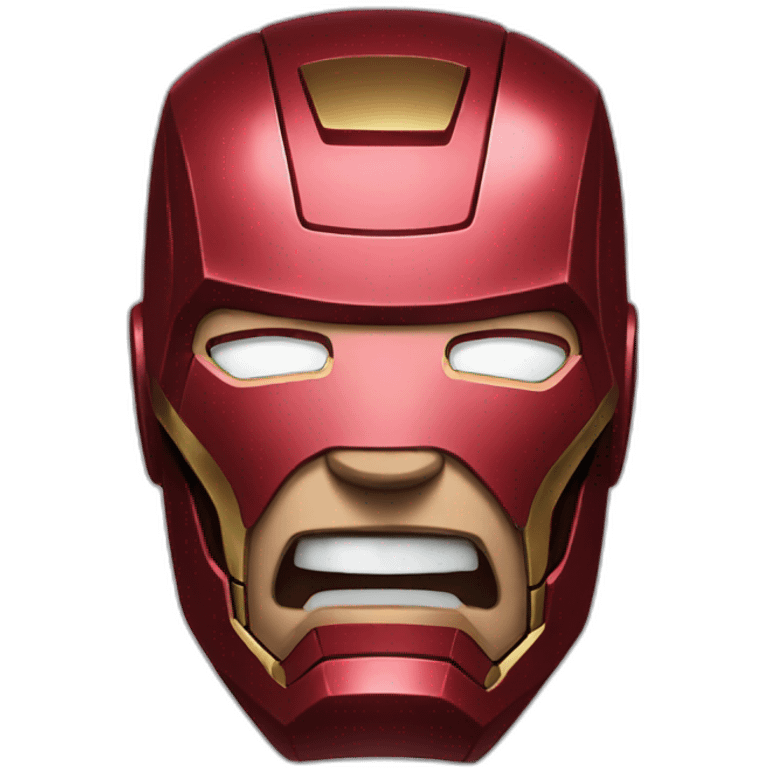 crying ironman emoji