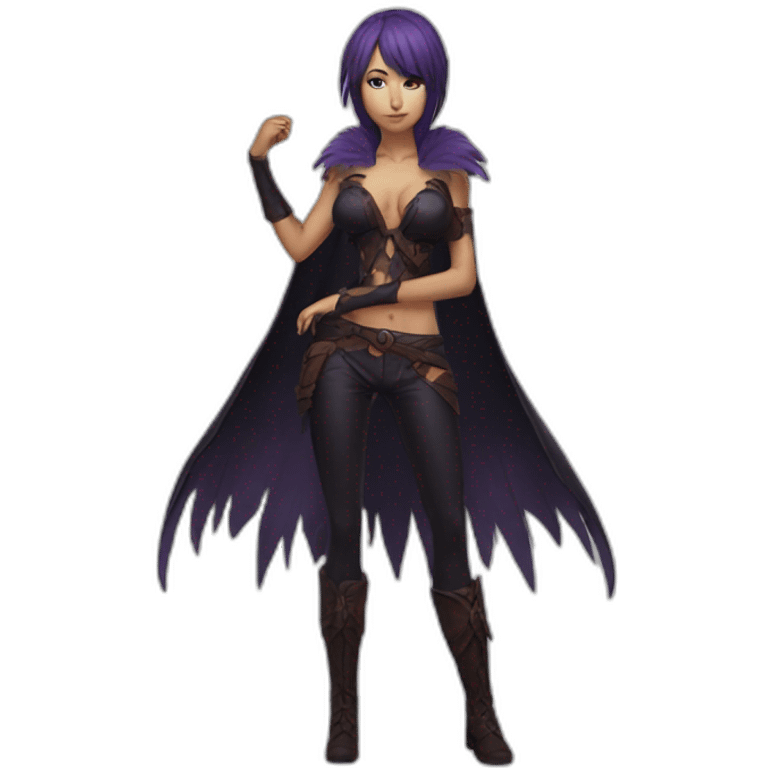 morrigan fullbody emoji