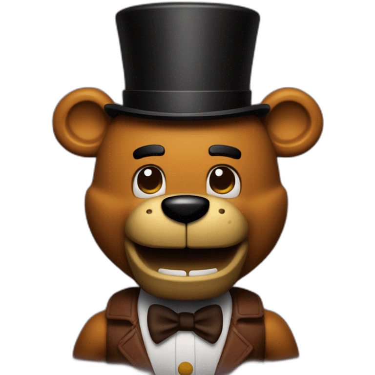 Freddy Fazbear animatronic emoji