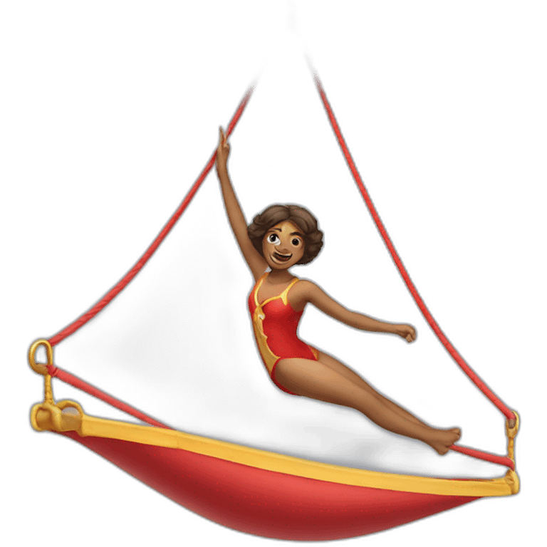 Trapeze cirque emoji