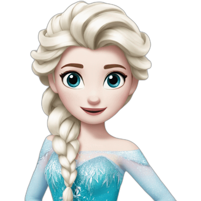 Emoji de Elsa de frozen emoji