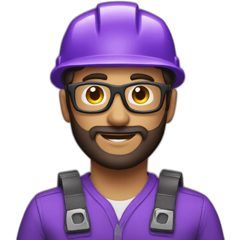 purple gear mechanic emoji