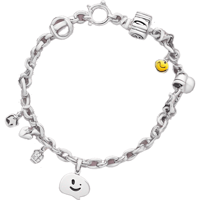 Bracelet pandora emoji