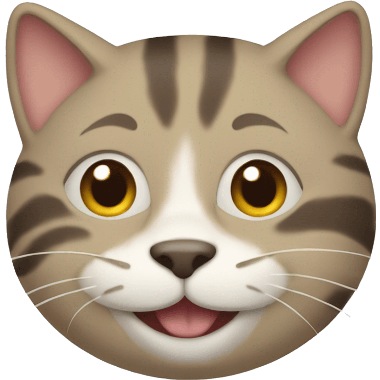 Cat smiling  emoji