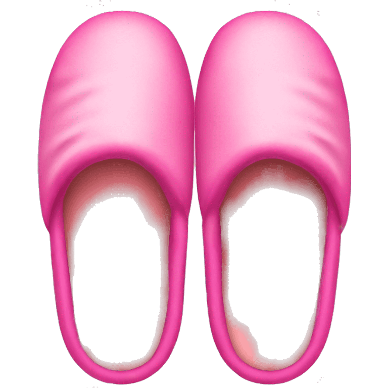 pink slippers  emoji