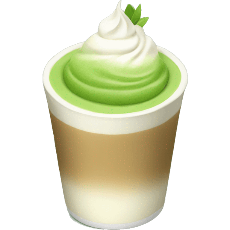 Matcha latte emoji