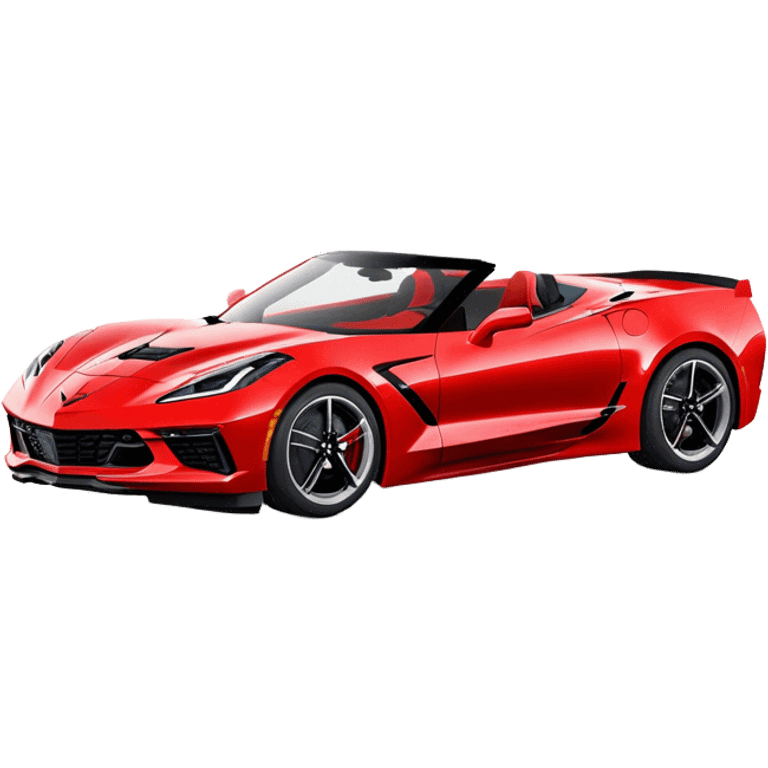 Chevrolet Corvette - Chevrolet (Model Year: 2022) (Iconic colour: Red) emoji