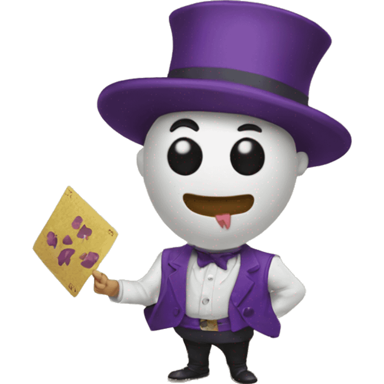 Taro card magic  emoji