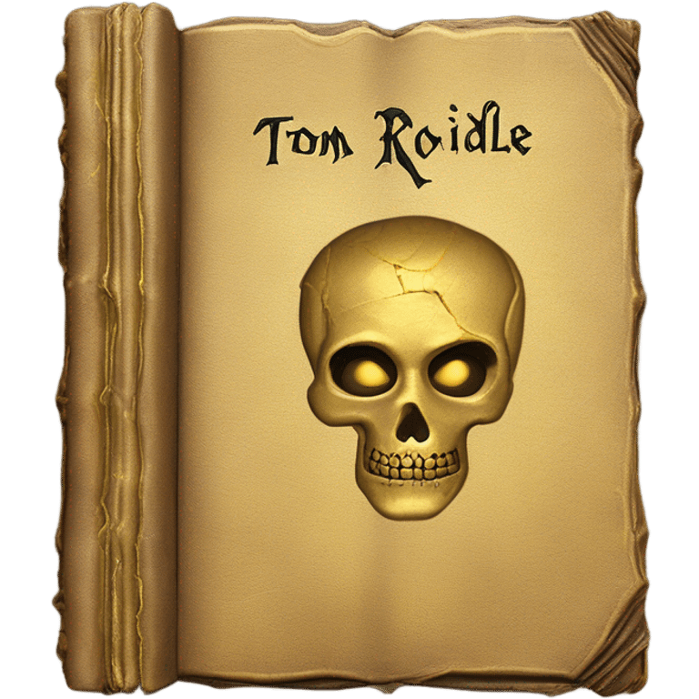 Tom Riddle's diary emoji