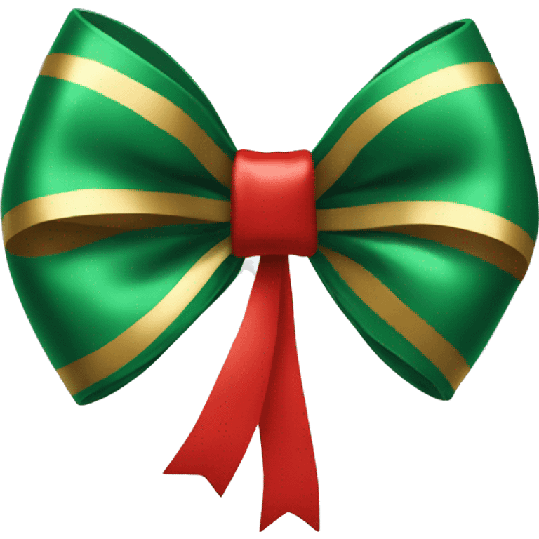 Christmas bow  emoji