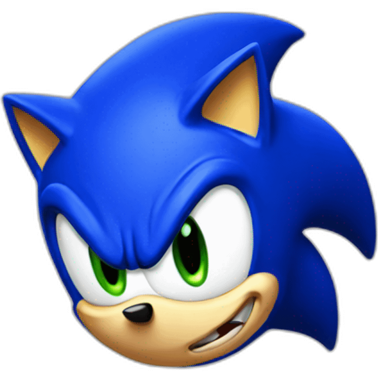 scary sonic emoji